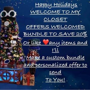 Welcome to my Closet Happy Holidays